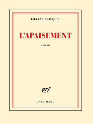 cover image of L'apaisement